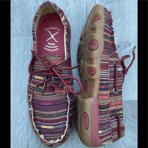 Twisted X ladies 5.5 Driving Moc Shoes